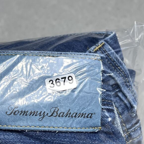 Tommy Bahama Jeans Mens Size 36 Blue Standard Bootcut Dark Wash Denim Pockets - Picture 15 of 15